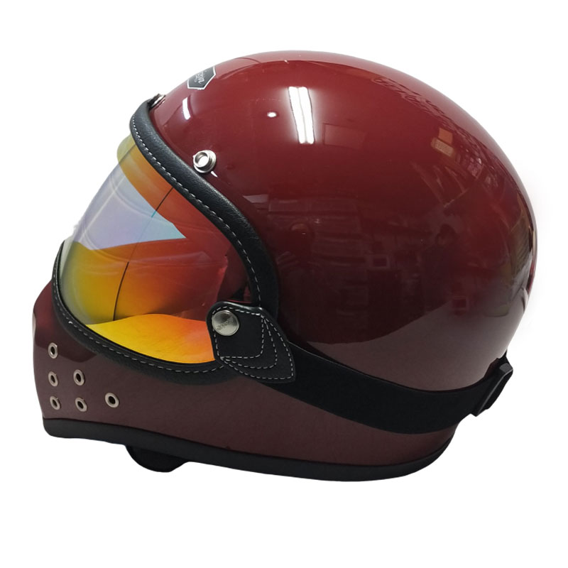 HORIZON MX-H専用ゴーグル（レヴォレッド）ゴムバンド付きシールド