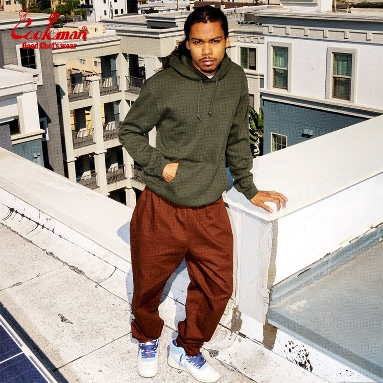 COOKMAN/クックマン Chef Pants シェフパンツ「Herringbone Chocolate