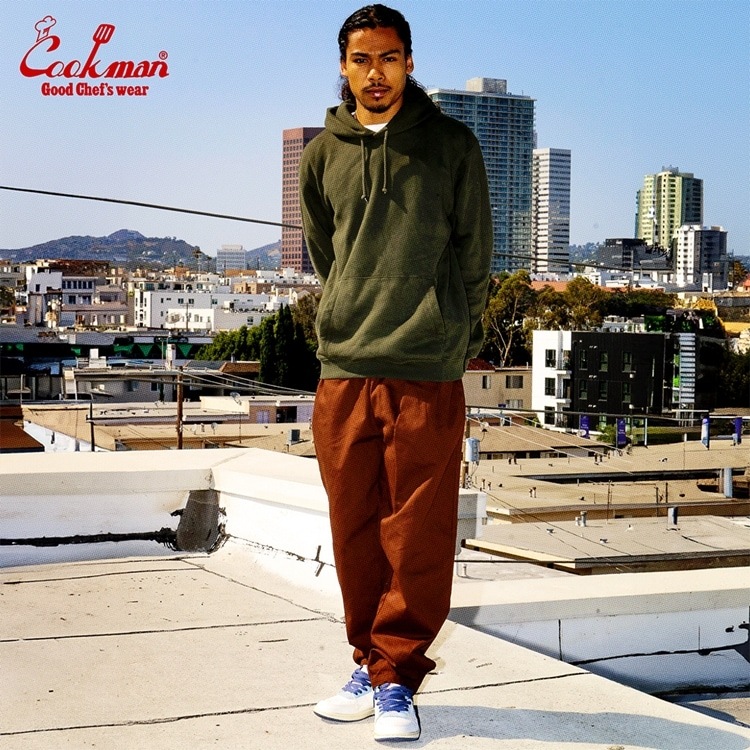 COOKMAN/クックマン Chef Pants シェフパンツ「Herringbone Chocolate