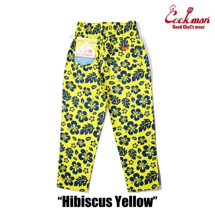 COOKMAN/クックマン Long Chef Pants シェフパンツ「Hibiscus