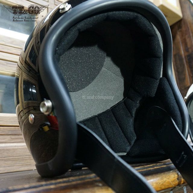 TT&CO. スーパーマグナム アイボリー XXLサイズ ジェットヘルメット TT&CO.】 装飾用ヘルメット スーパーマグナム アイボリー ティー