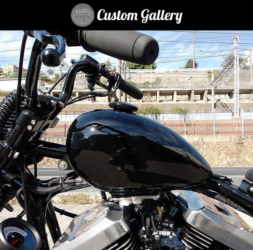 ピーナッツタンク エイジング塗装 ＜新品未使用＞ ハーレー