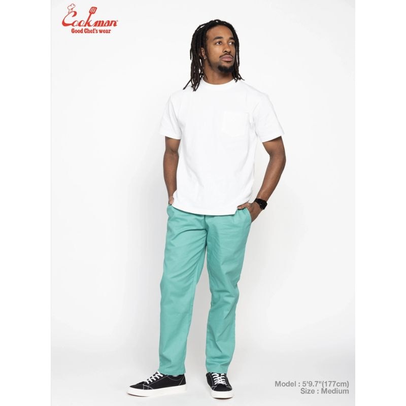 【美品4枚セット】 Braxton Cook ブラクストン・クック COOKMAN/クックマン Chef Pants シェフパンツ「BjornQorn Blue」（ユニ