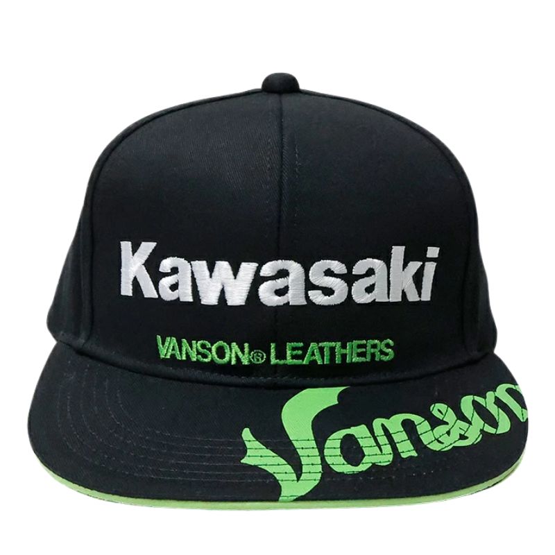 KAWASAKI x VANSON TWILL BB BASEBALL CAP カワサキ バンソン コラボ