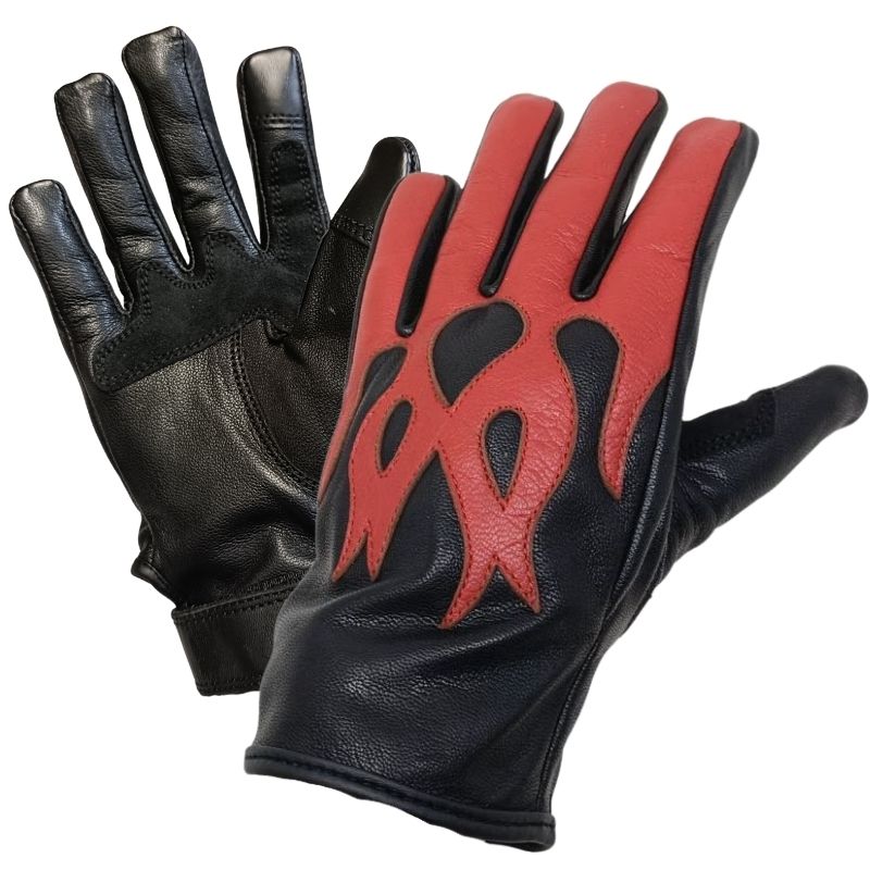 ゆうパケ送料無料】MOTOBLUEZ 山羊革ダイヤステッチ プレーングローブ