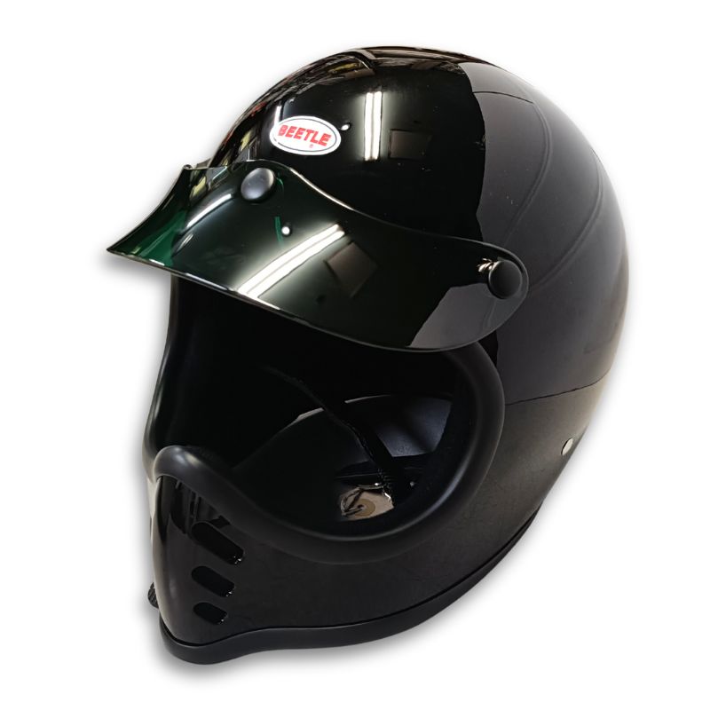 FLOW VISOR ヘルメットバイザー フローバイザー｜クリアグリーン｜ 3点