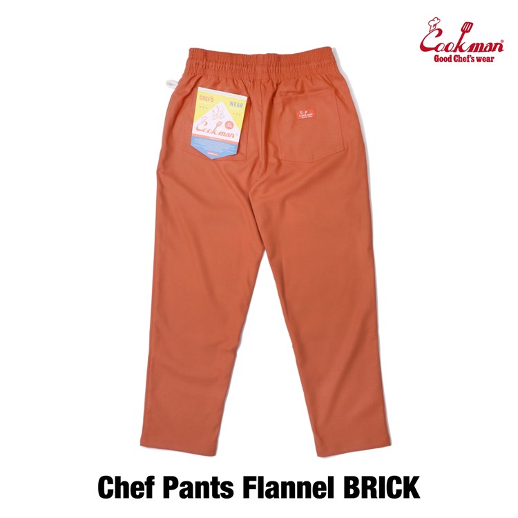 ピーカーブさん専用 COOKMAN/クックマン Long Chef Pants シェフパンツ「Flannel Brick