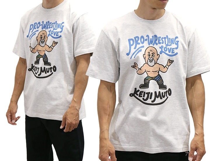 【新品】武藤 敬司 トライアンフTシャツ （激レア・白）XXL 新品】武藤 敬司 トライアンフTシャツ （激レア・白）XXL 武藤