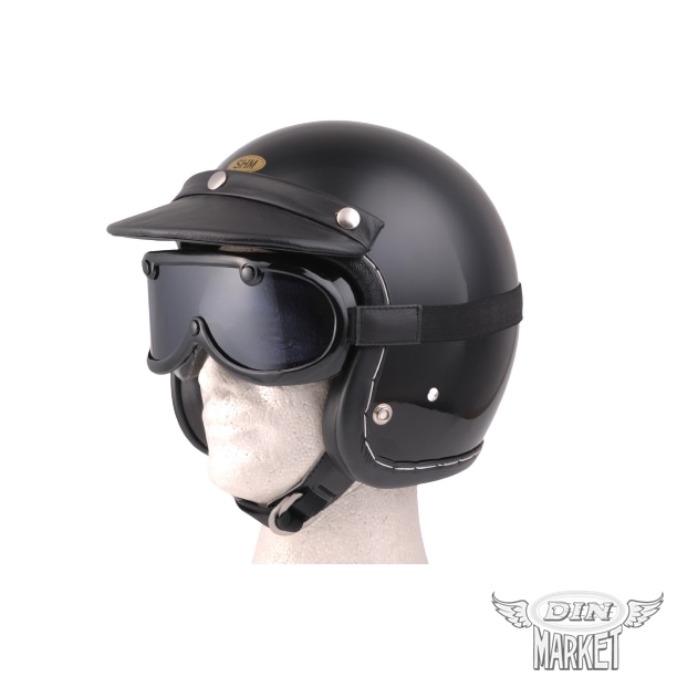 GREASER 60's VINTAGE GOGGLE LEATHER 1inch グリーサー ヴィンテージ