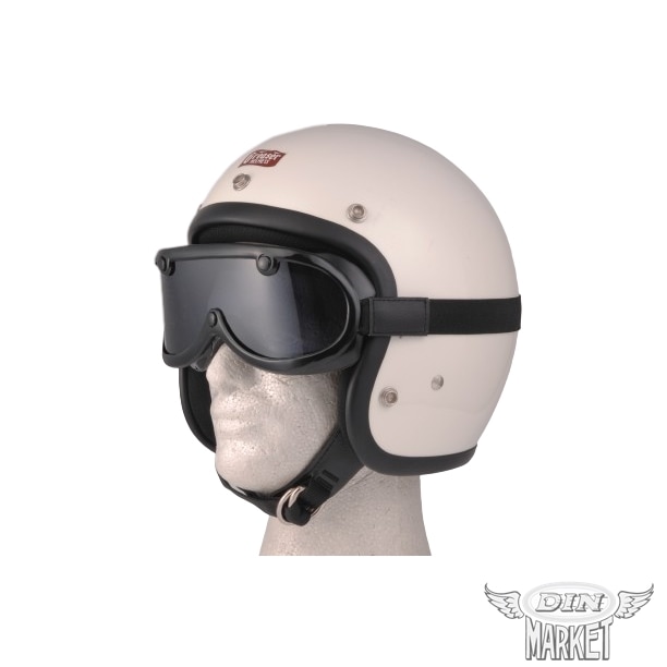 GREASER 60's VINTAGE GOGGLE LEATHER 1inch グリーサー ヴィンテージ