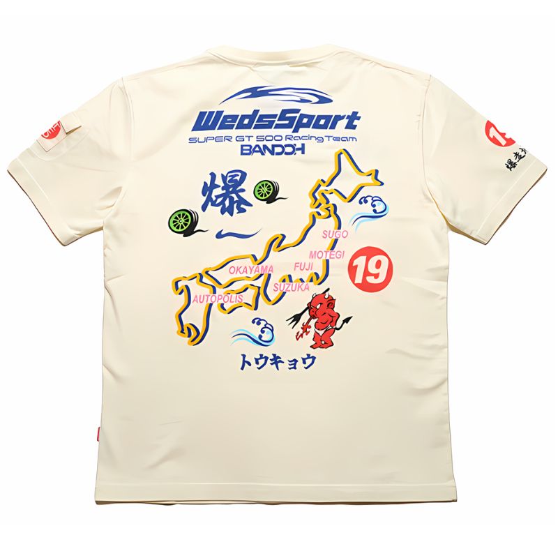 TEDCOMPANY 抜染プリントTシャツ 2025 TEDMAN×カミナリモータース
