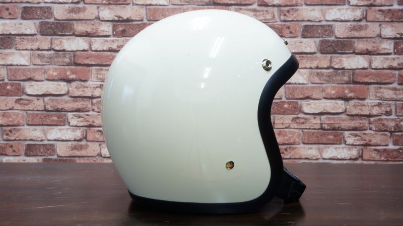 BEETLE アイボリー ジェットヘルメット BEETLE L.A.C-2 ジェットヘルメット アイボリー OCEAN BEETLE