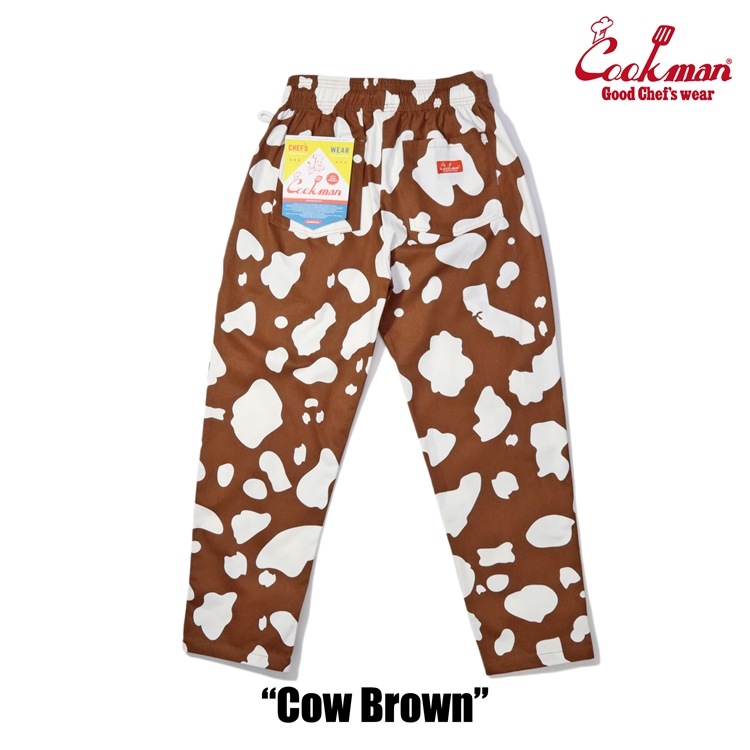 COOKMAN/クックマン Long Chef Pants シェフパンツ「Cow Brown」（ユニ