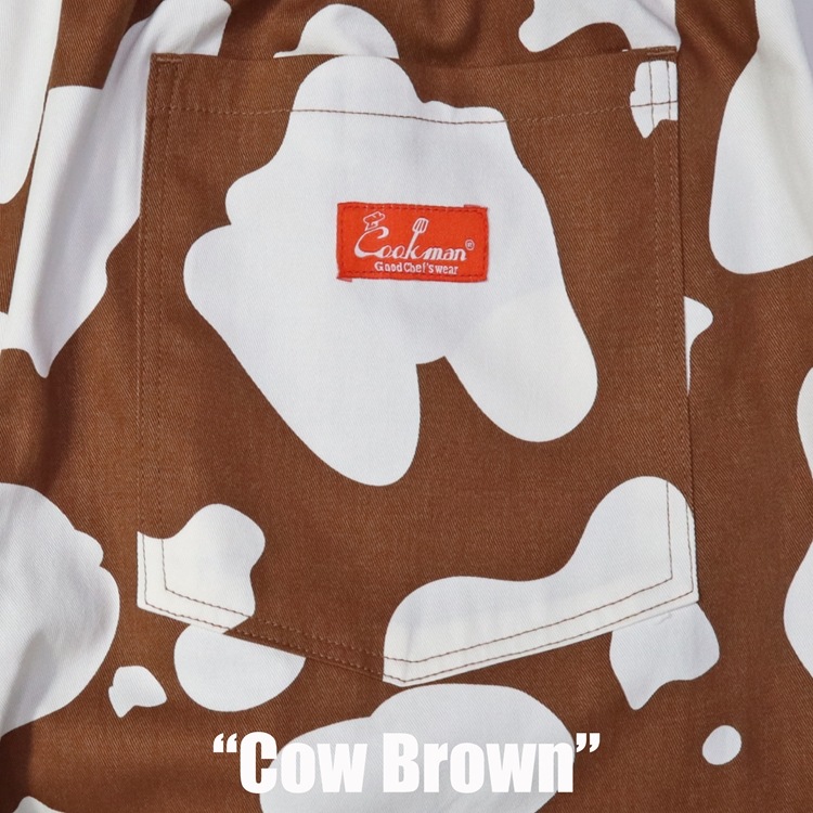 COOKMAN/クックマン Long Chef Pants シェフパンツ「Cow Brown」（ユニ