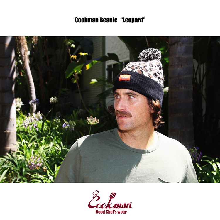 COOKMAN クックマン ビーニー ニット帽 ニット 「Leopard」 レオパード
