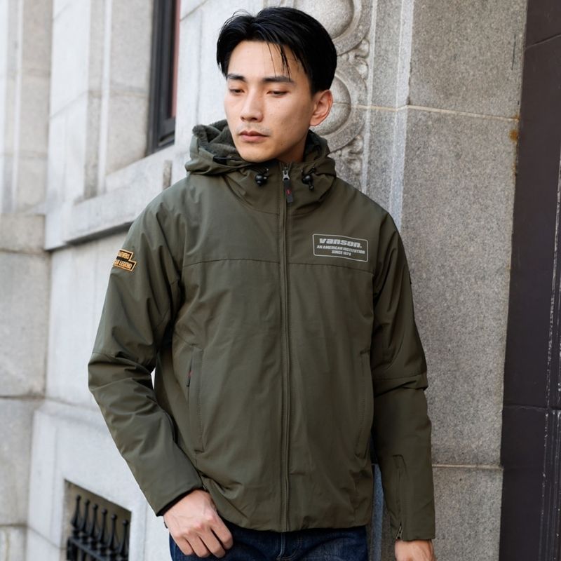 vanson 冬ジャケット かなり美品 美品】VANSON(バンソン)秋冬