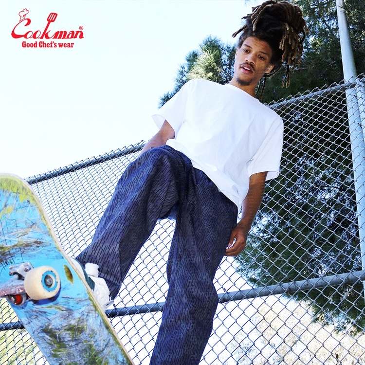 COOKMAN/クックマン Long Chef Pants シェフパンツ「Raindrop Camo