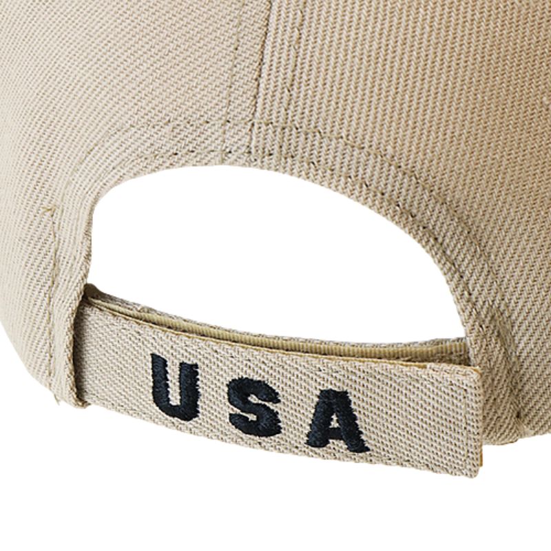 AMERICAN USA EAGLE キャップ カーキ 帽子 アメリカン イーグル ワシ