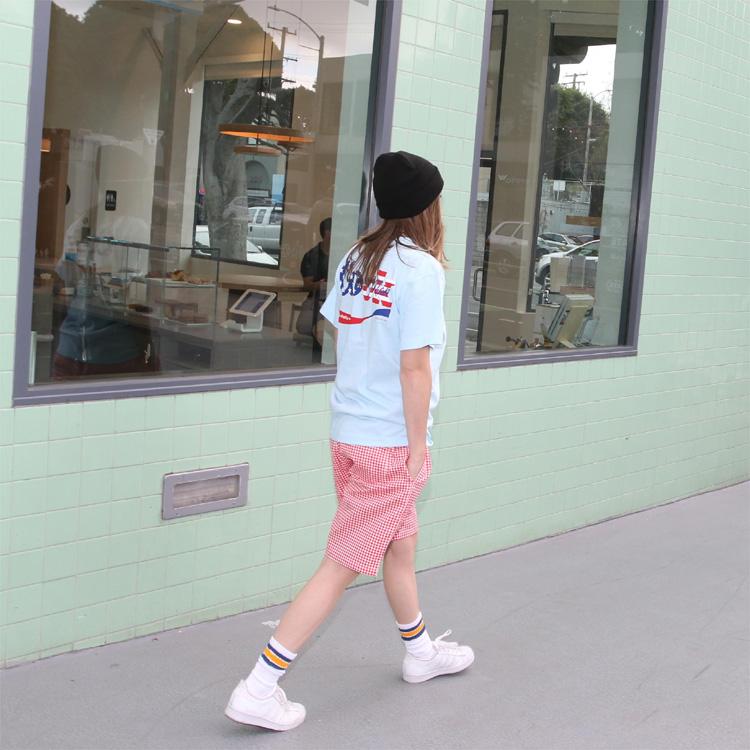 COOKMAN/クックマン ショートシェフパンツ Chef Pants Short Gingham