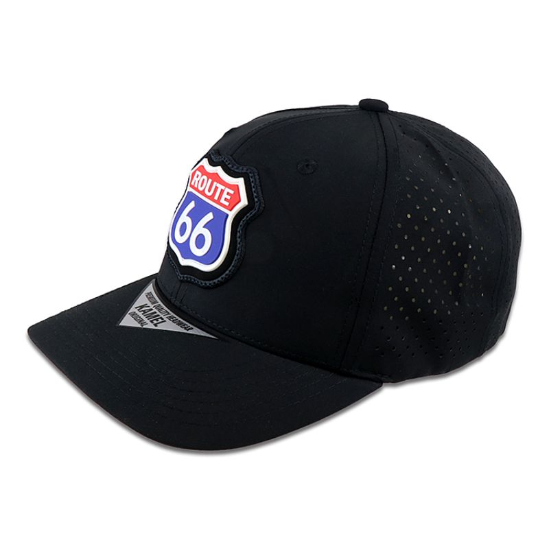 ROUTE66 RT66 ルート66 キャップ 帽子 HYDRO PERFORATED ブラック（66