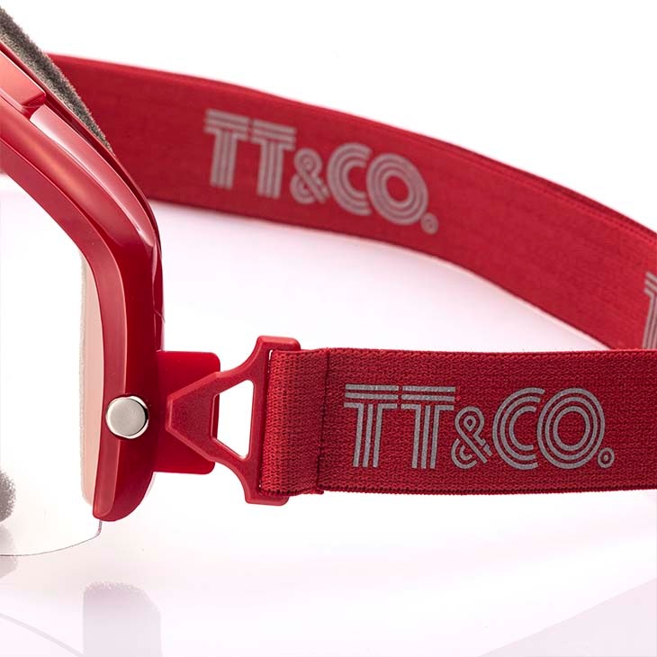TT&CO.】TTゴーグル モデルA レッド ティーティーアンドカンパニー TT