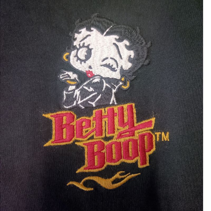 The BRAVE-MAN×BETTY BOOP ブレイブマン ベティブープコラボ 天竺長袖T