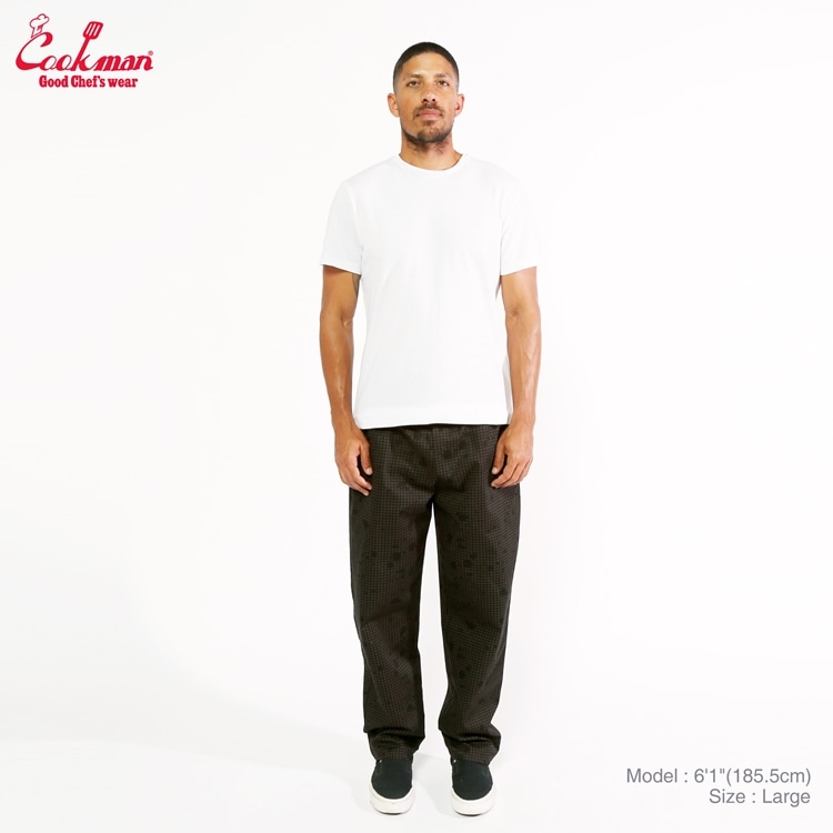 COOKMAN/クックマン Long Chef Pants シェフパンツ「Sauce Splash Camo