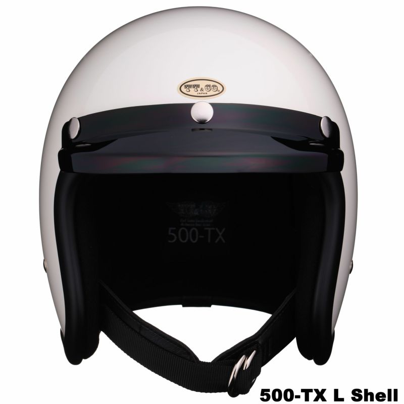 日曜まで出品 tt&co 500-TX ブラック バイザー付き L/XL TT&CO.】500-TX 専用バイザー ブラック | 【特集】TT&CO.,シールド