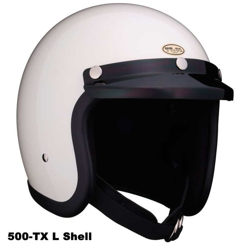 TT&CO.】500-TX 専用バイザー ブラック | すべての商品 | Motobluez