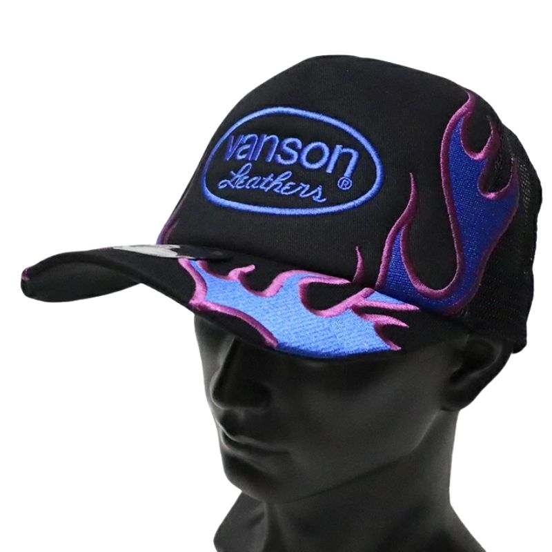 VANSON バンソン ツイルメッシュキャップ 帽子 MESH CAP nvcp-2501