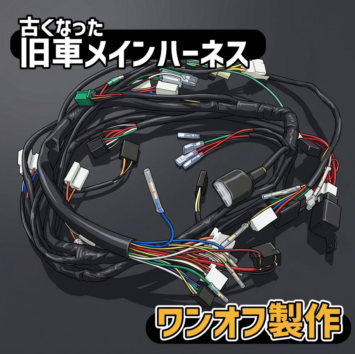 【ワンオフ製作】メインハーネス