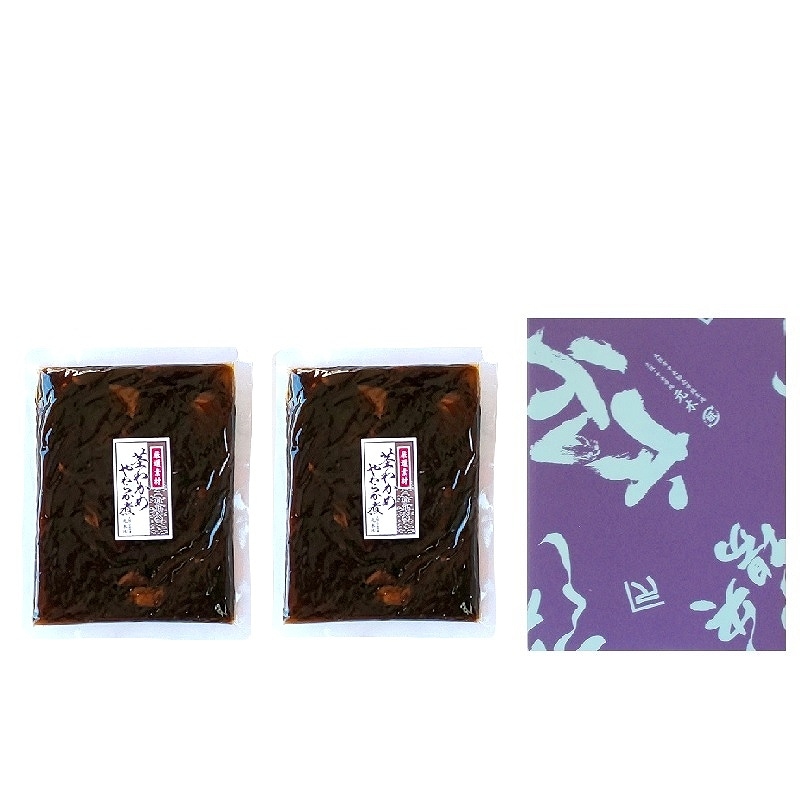 茎わかめと椎茸のやわらか煮2個セット（進物用）