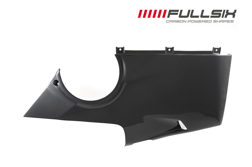 FULLSIX (フルシックス) ドライカーボン製 サイドカウルアンダー 右側