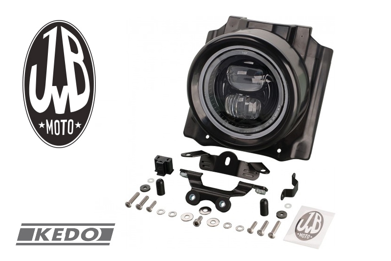 【KEDO】LEDヘッドライト＆カバーキット MT07 週末セール JvB Moto LEDヘッドライト＆カバーキット YAMAHA MT07 (14-17) | KEDO