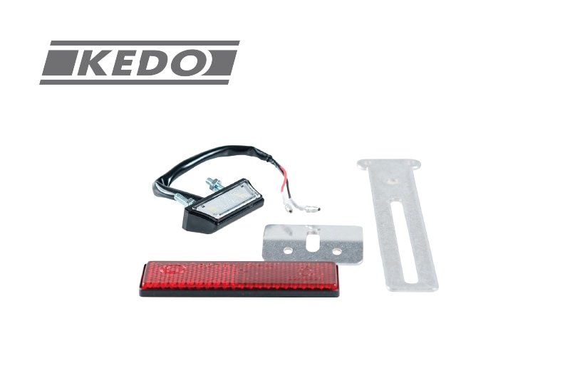 KEDO LEDナンバー灯、 リフレクターキット | KEDO/ケド(JvB Moto