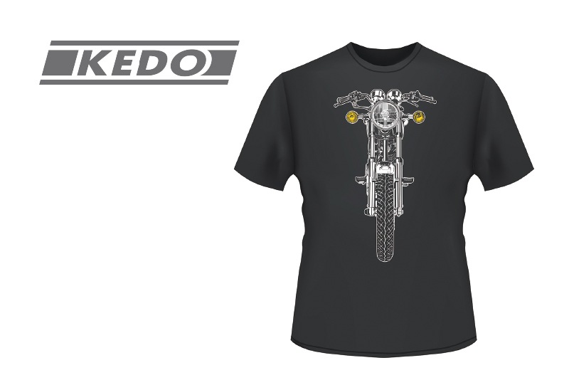 KEDO SR400 Tシャツ Lサイズ | KEDO/ケド(JvB Moto,WRENCHMONKEES