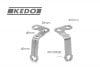 KEDO　汎用ウインカーステー  Ｌ-アングル　40X40　 M8/M10対応|汎用部品|KEDO/ケド(JvB Moto,WRENCHMONKEES)（カスタムパーツ）