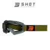 セール41%OFF！SHOT RACE GEAR / ゴーグルASSAULT（アサルト） グレーカーキ|SHOT RACE GEAR(オフロードアパレル用品)|SALE
