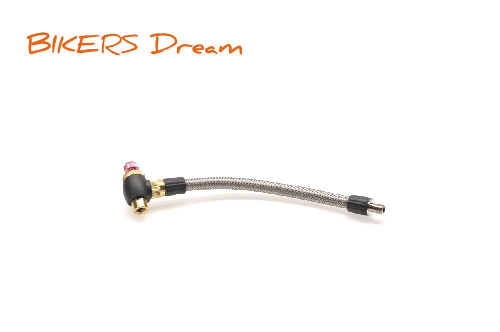 Bikers Dream バイカ ズドリーム ミニフットポンプ用 Carバルブ 21cm延長アダプター Bikers Dream バイカ ズ ドリーム Motosalon Web Shop