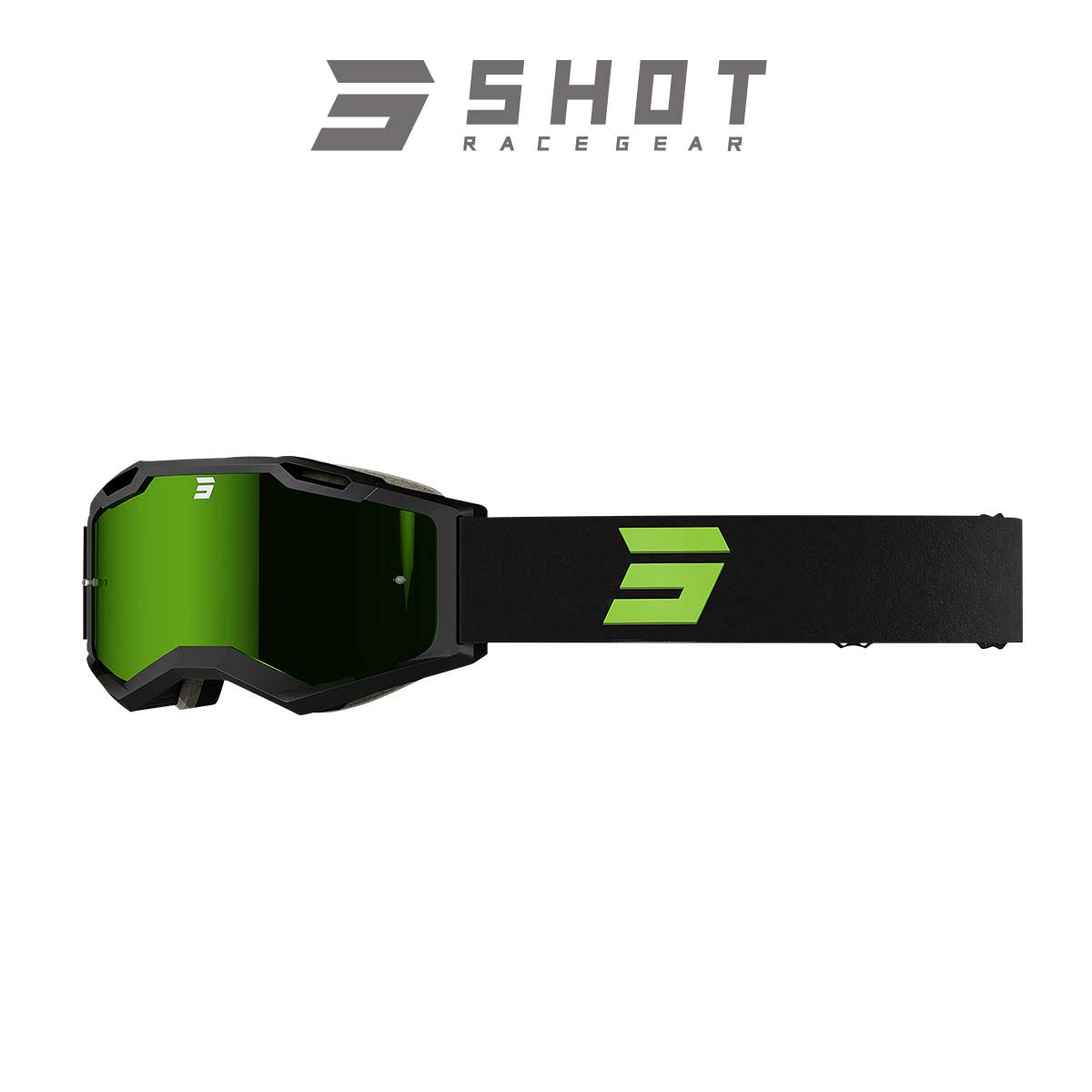 SHOT RACE GEAR / ゴーグル IRIS2.0 (アイリス2.0) テックグリーン