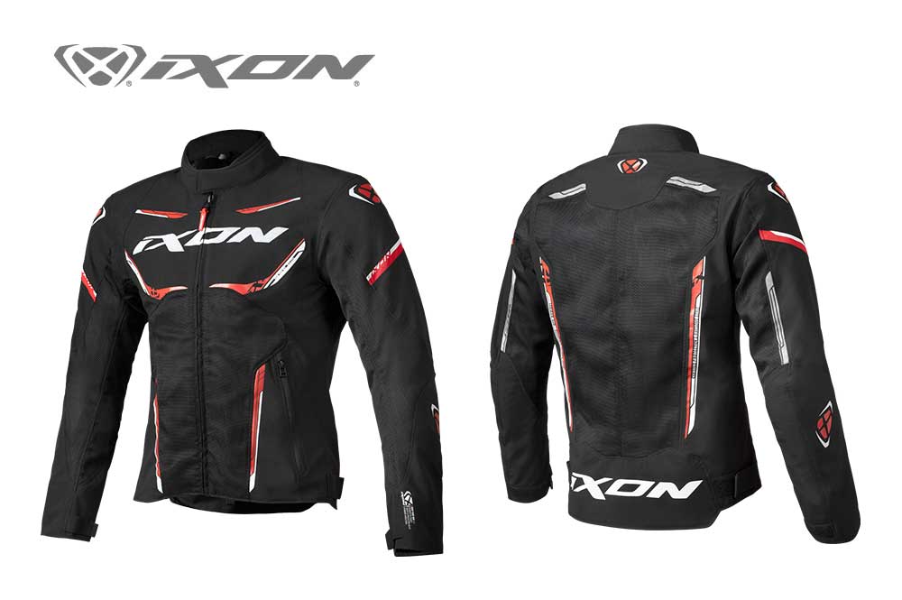 セール30％OFF】 IXON（イクソン）STRIKER AIR WP A ジャケット (Black 