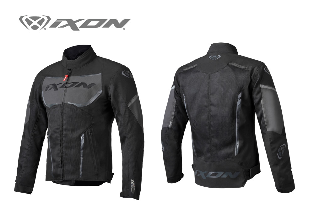IXON STRIKER AIR WP A ブラックジャケット サイズL セール30%OFF】IXON (イクソン) STRIKER AIR WP A ジャケット (Black