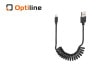 Optiline(ץƥ饤) /Cables ץ󥰥֥ 100cm USB-饤ȥ˥
