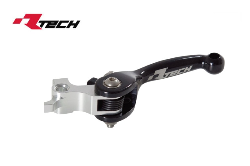 R-TECH (アールテック) アルミ鍛造クラッチレバー ブラック HUSQVARNA