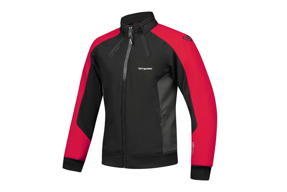 IXON（イクソン）M-SIWA WP A 秋冬オールシーズンジャケット(BLACK/RED