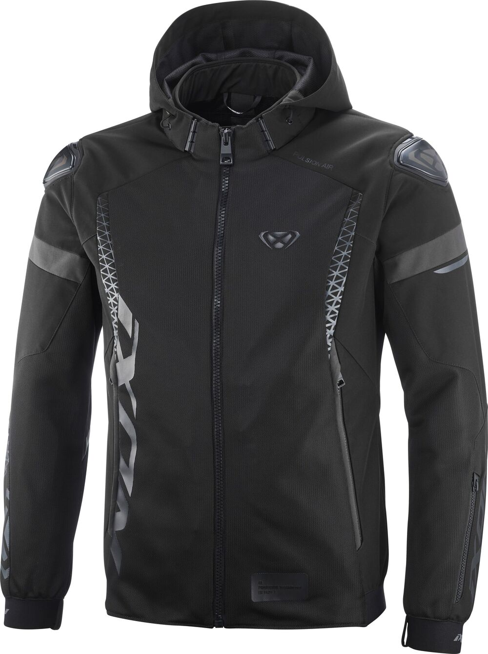 話題の人気 AIR IXON（イクソン）M-PULSION A (BLACK/ANTHRACITE ジャケット バイクウェア・装備