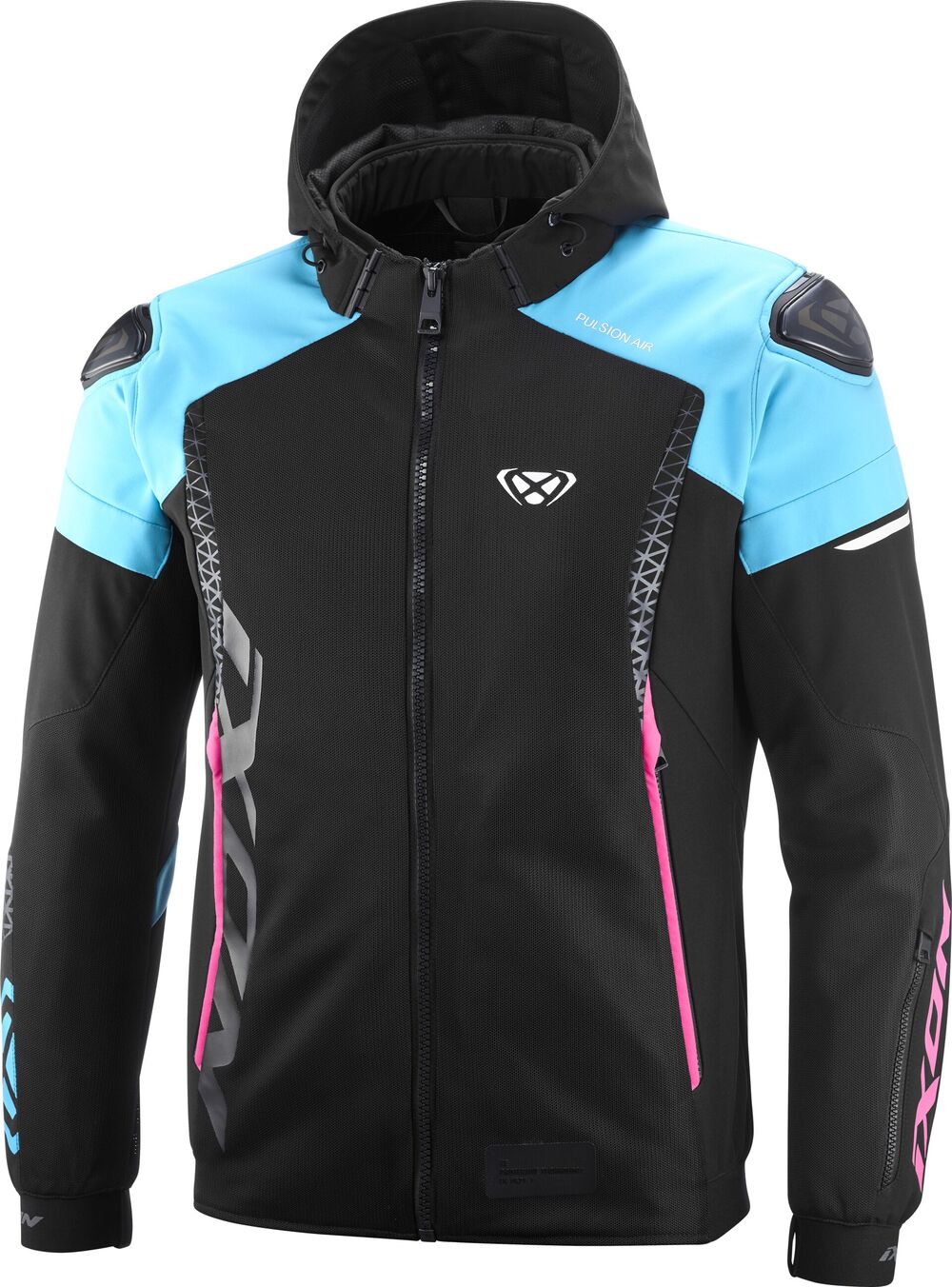 IXON（イクソン）M-PULSION AIR A ジャケット (BLACK/BLUE/PINK