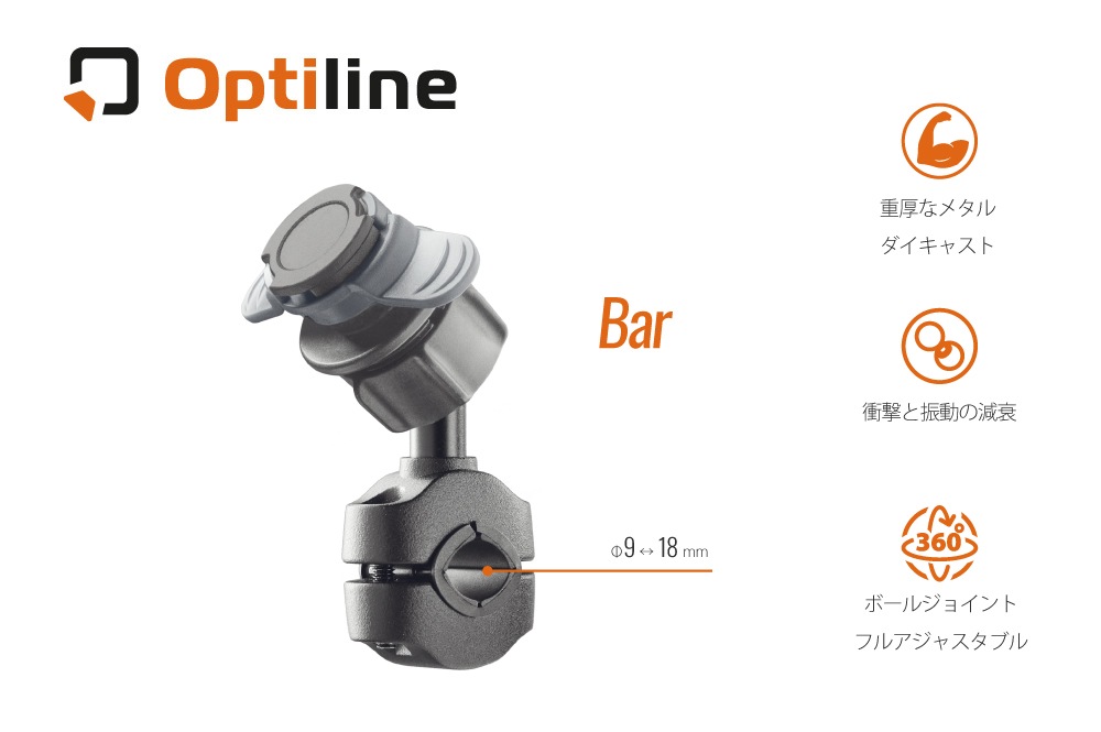 Optiline (���ץƥ��饤��) / Bar �ߥ顼���С��ѥޥ���Ȧ�9��18mm �����󥷥꡼��