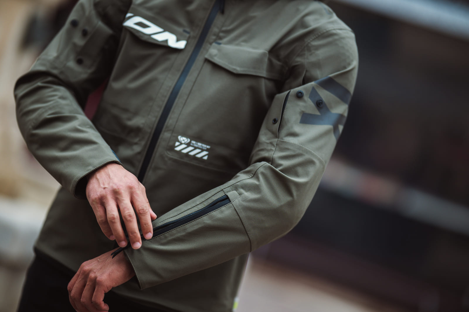 IXON（イクソン）M-PARK WP A 秋冬オールシーズンジャケット(KHAKI