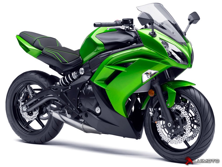 バイク　ハイシート Kawasaki　Ninja650 KAWASAKI ニンジャ 650「＊＊＊ カワサキ純正ハイシートに交換し